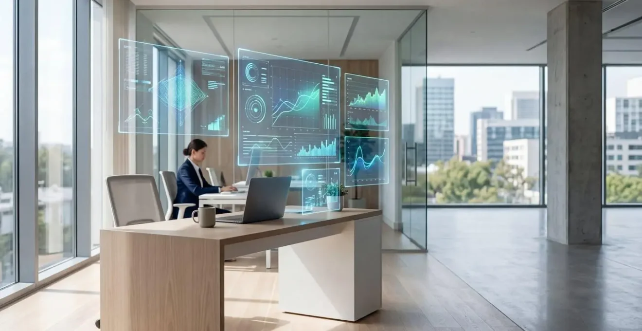 Analyse stratégique de campagnes Facebook Ads avec graphiques de croissance et interfaces publicitaires