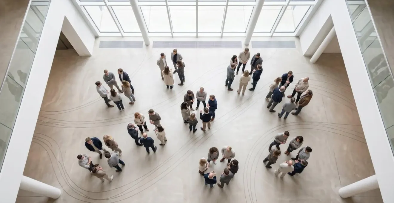Réseau de confiance entre clients ambassadeurs formant une communauté exclusive